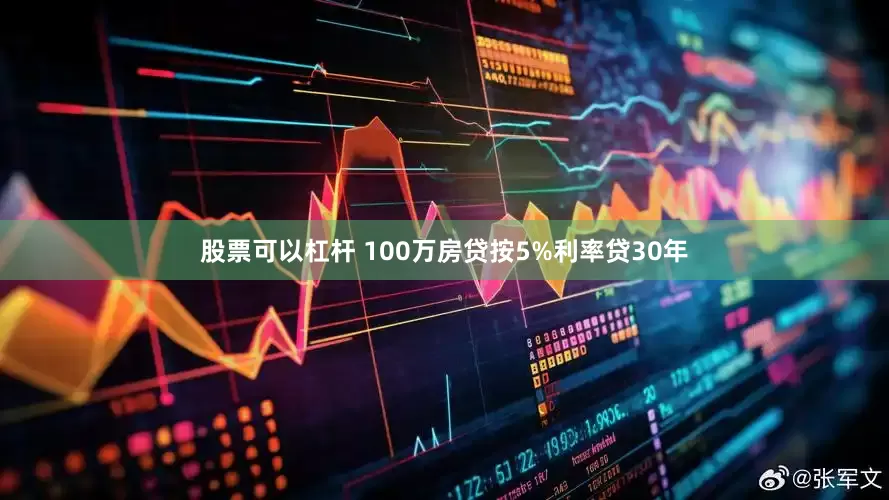 股票可以杠杆 100万房贷按5%利率贷30年