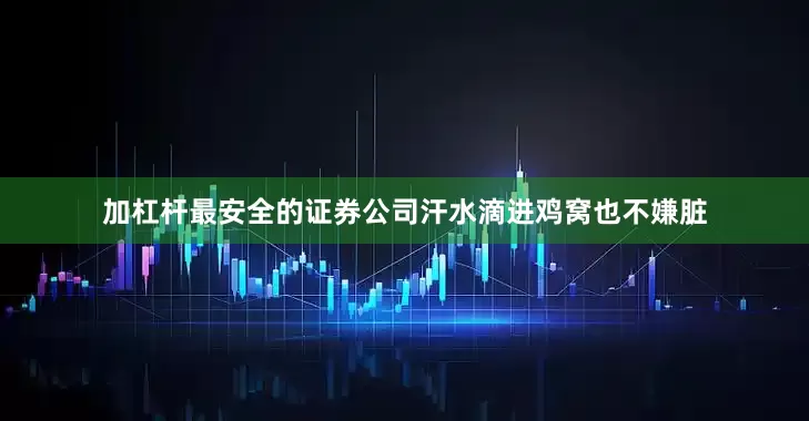 加杠杆最安全的证券公司汗水滴进鸡窝也不嫌脏